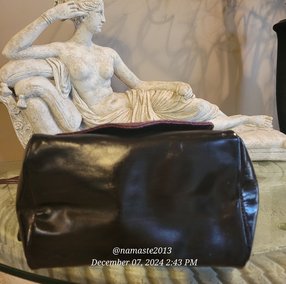 L.A.M.B. Gwen Stefani Leather Shoulder Bag Snakeskin Designer Luxury Celeb #72 - Picture 14 of 16